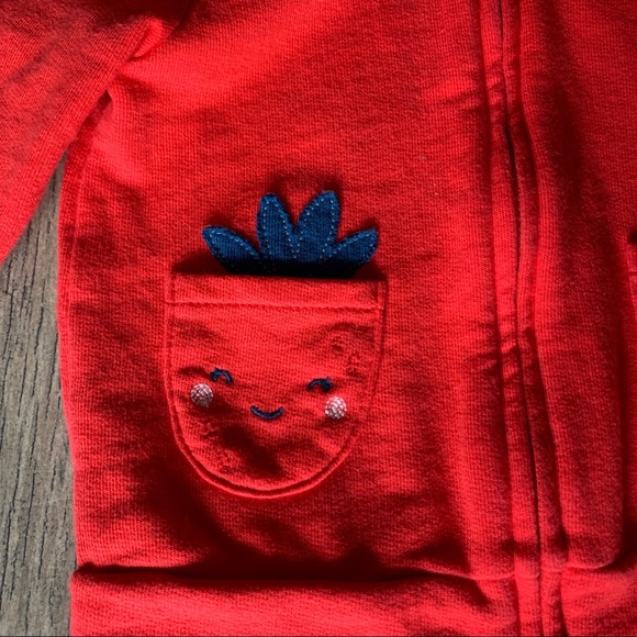 Carter’s | Strawberry Hoodie Outfit - Picture 2 of 3